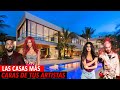 Las CASAS MÁS CARAS y espectaculares de TUS ARTISTAS FAVORITOS 💸🔥 | Gente Famosa