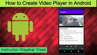 Create  Video Player in Android | Urdu & Hindi screenshot 1