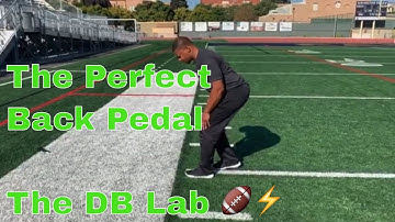 The Perfect Back Pedal With Coach Vic From The DB Lab