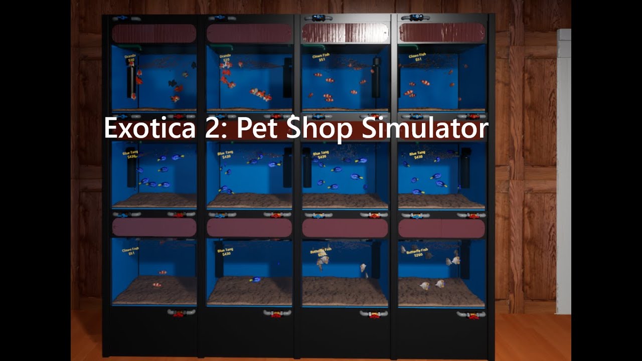 Ich kaufe neue Fische - Exotica 2:Pet Shop Simulator