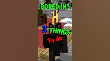 3 Things to do if your bored in Hypixel Skyblock  #hypixelskyblock #minecraft #hypixel #shorts