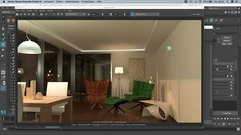 Interior Lighting/Rendering Part 3 - Night-Scene/Indirect Lights (Maya 2020 + Arnold)