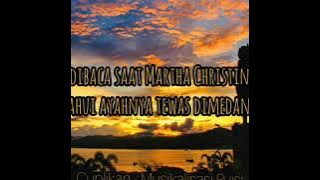 PUISI PERJUANGAN- MERINDING | Martha Christina Tiahahu