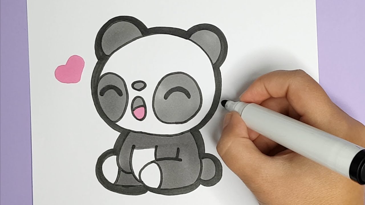 Kawaii Baby Panda Malen - Kawaii Bilder - YouTube