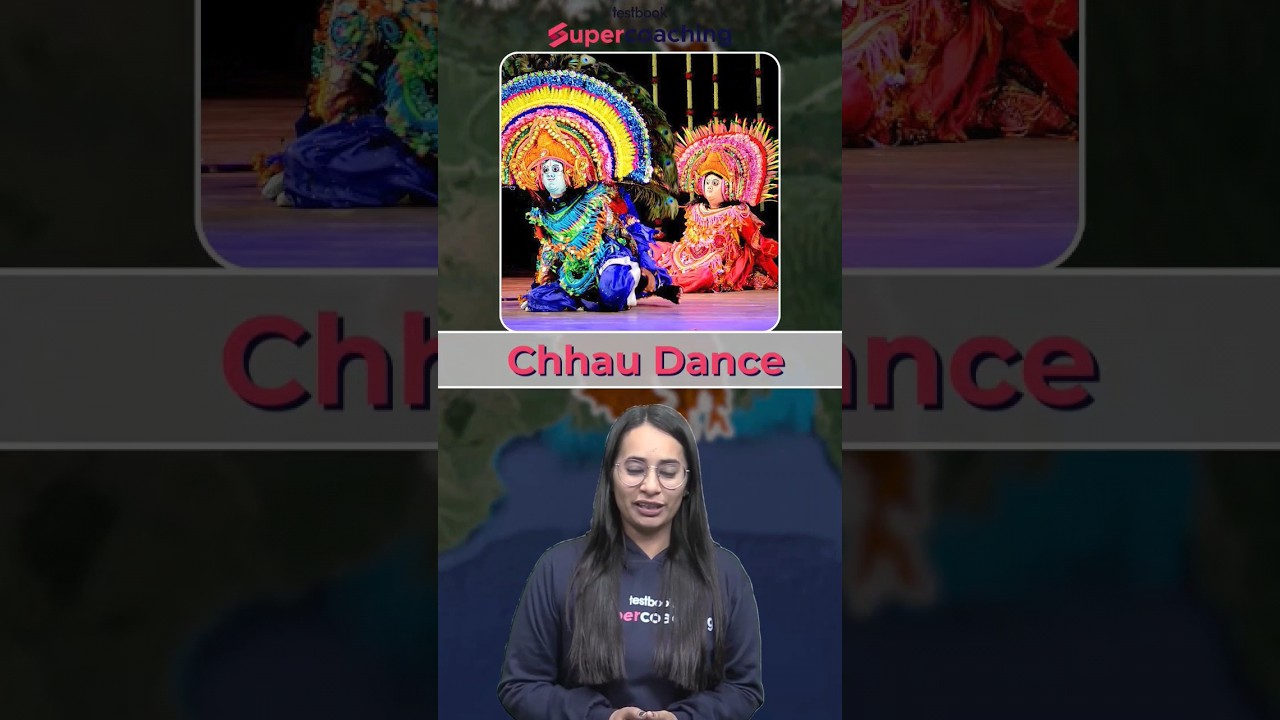 Chaau, Kirtan, Gambhira, Brita - The Folk Dances of West Bengal | Prachi Ma'am #shorts