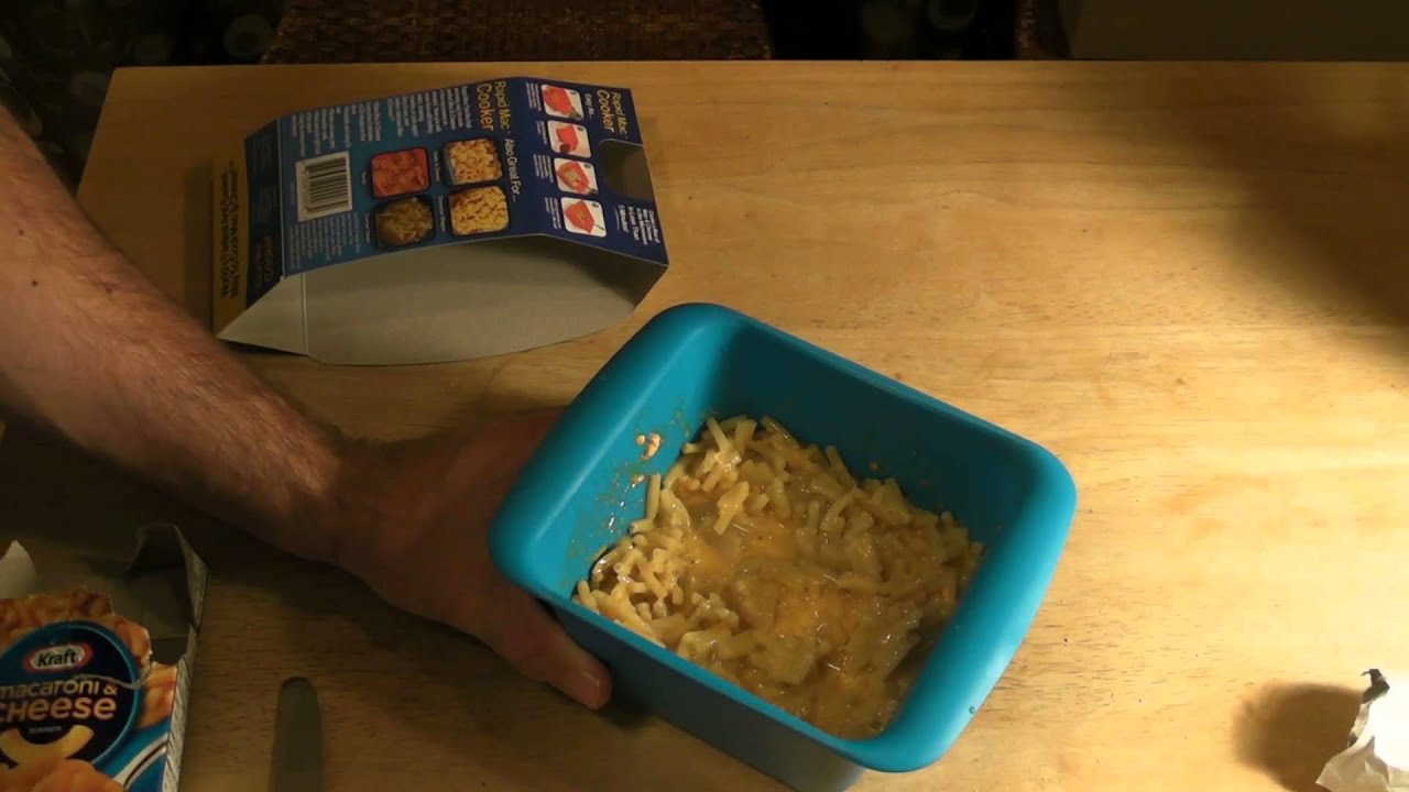 Rapid Mac Cooker, Microwave Macaroni & Cheese in 5 Minutes