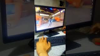 Aa jao 1vs1 free fire max pc handcam #shorts #freefire #ytshorts #freefire