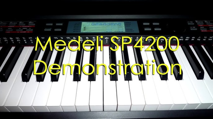 Piano Numérique Portable MEDELI SP201 WH – acoustics-micsandpickups