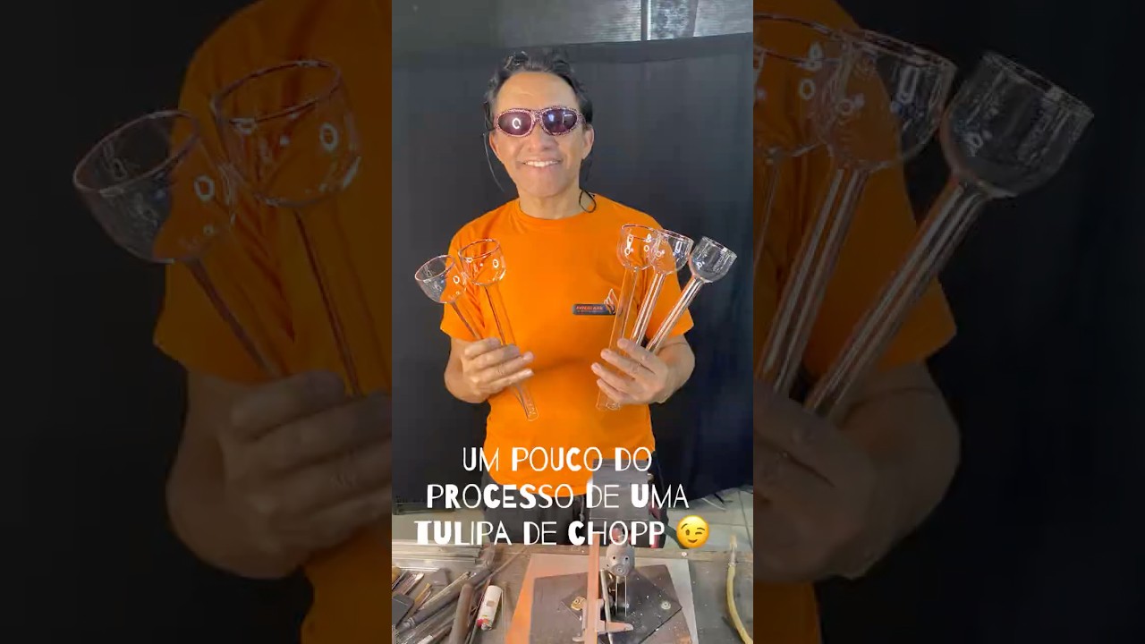 Vem ver um pouco do processo de uma tulipa de chopp!😉 