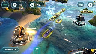 Naval Storm TD (by GameSpire Ltd.) - strategy game for Android and iOS - gameplay. screenshot 5
