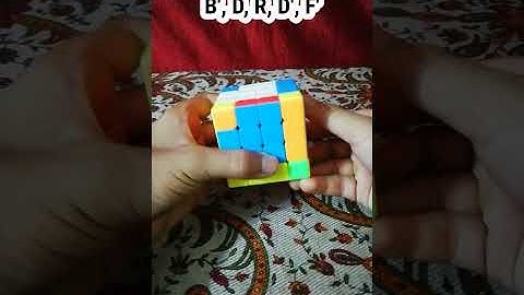 Anaconda pattern on 4 by 4 rubik