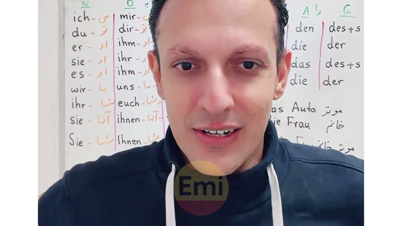 درس دوم گرامر سطح A1-A2 جدول طلایی استاد لمر 