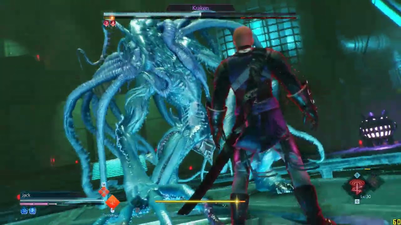 Stranger of Paradise: Final Fantasy Origin | Kraken Solo LVL88 No Damage Hard Mode