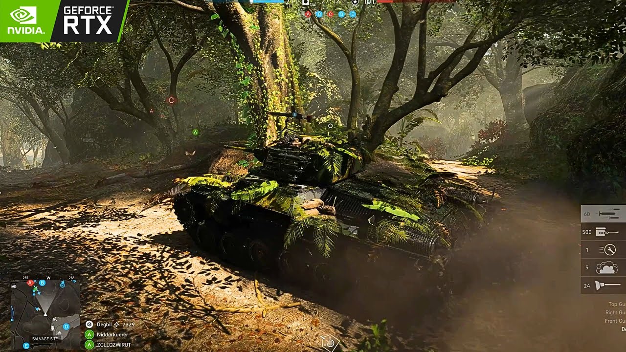 Battlefield V - HaChi Tank Perfect Match [32-0] | RTX Ultra