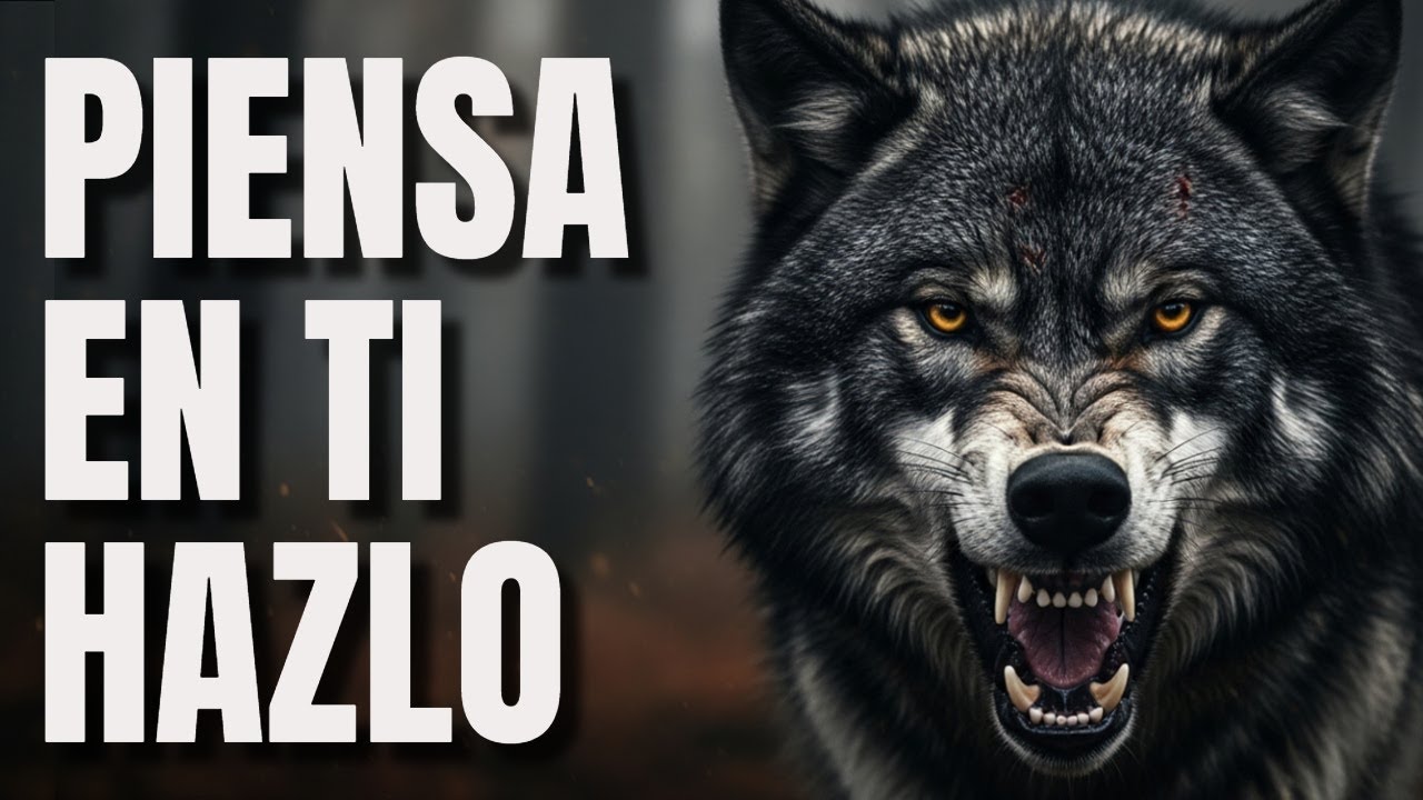 REFLEXIÓN DEL LOBO 🐺: PIENSA EN TI DE TI DEPENDE TU EXITO