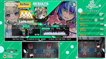 [DDR WORLD] 千年ノ理 SINGLE EXPERT 1,000,000!!!