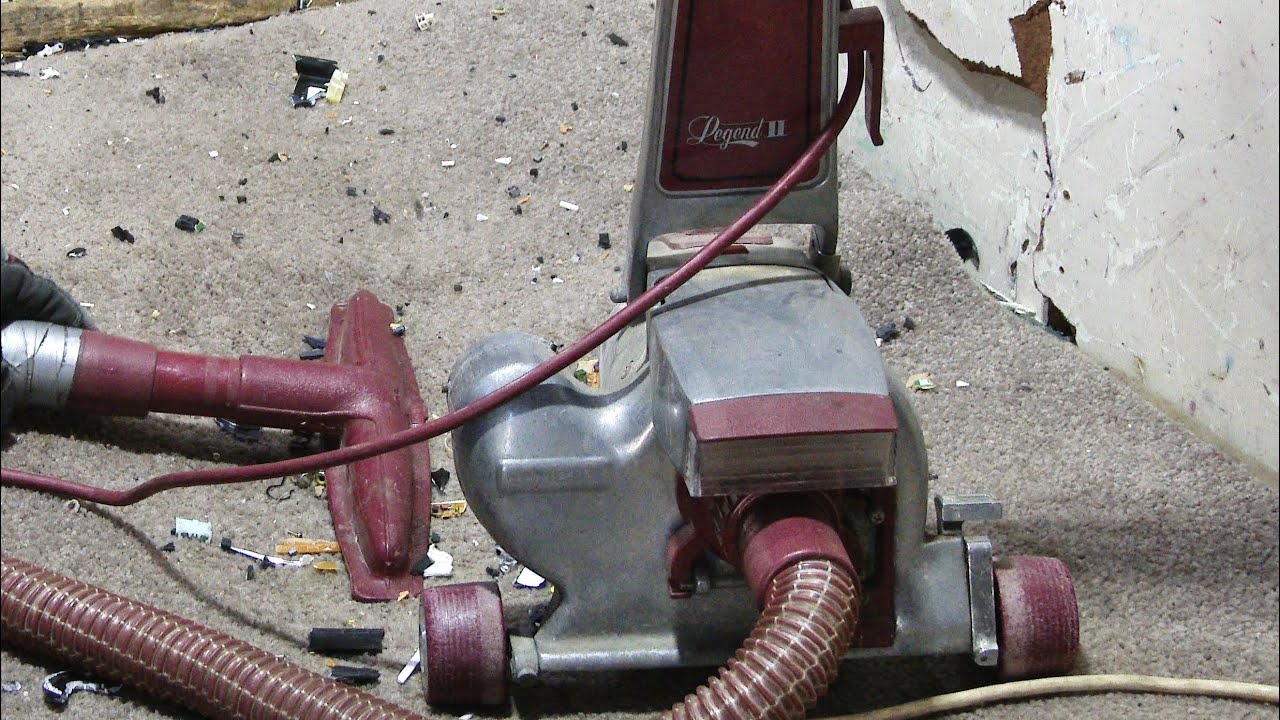 Vintage Kirby Legend II Vacuum Test Chopping Action YouTube