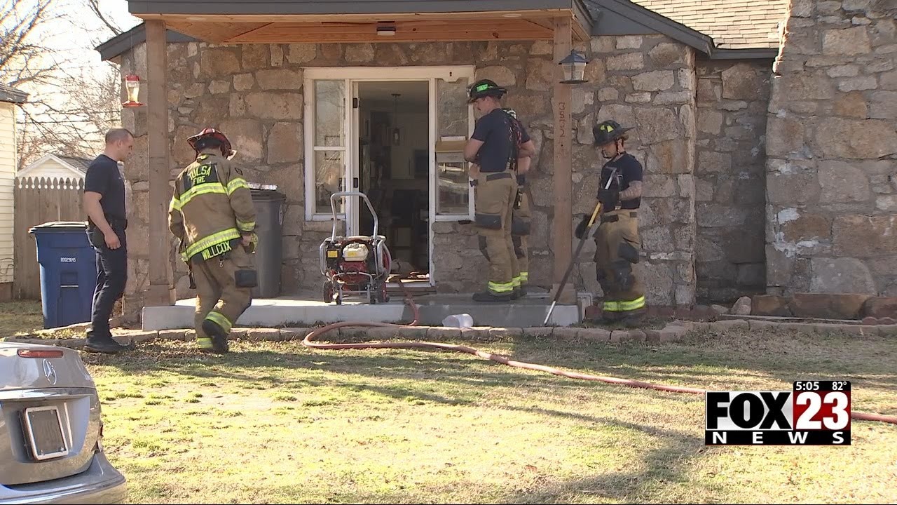 Video: 1 injured in midtown Tulsa house fire - YouTube