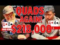 UNBELIEVABLE RUNOUT in MASSIVE POT ♠ Live at the Bike!