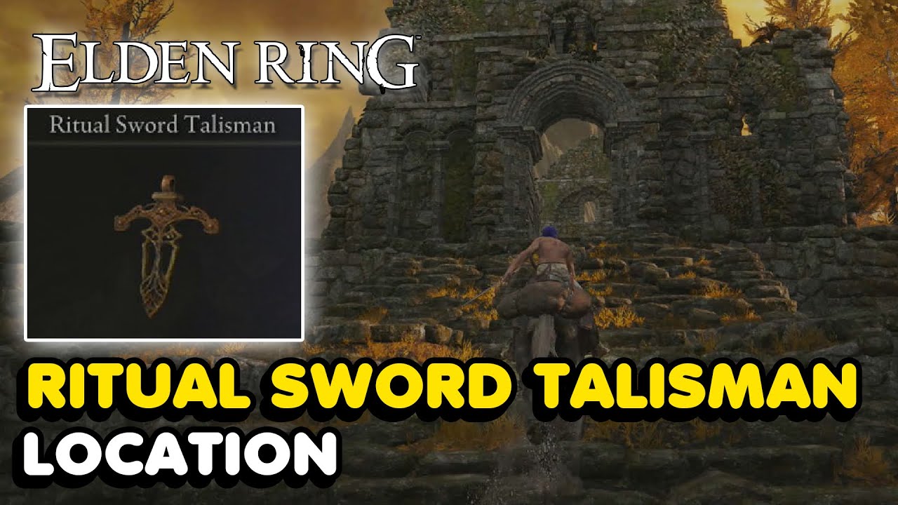 Buy Ritual Sword Talisman and 99 L in ELDEN RING Items - Offer #231284064