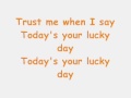 Sasha lucky day lyrics