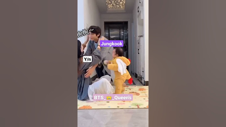 BTS IMAGINE : when your own baby ❤️ gets jealous with his daddyy jungkook 😍🤣 #btsff #btsimagine