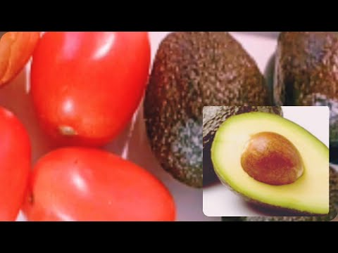 Vidéo: Salade D'avocat Et De Tomates