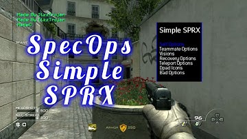 MW3 | 1.24 | Simple SPRX | Spec Ops | SPRX Mod Menu | (PS3) [+Download]