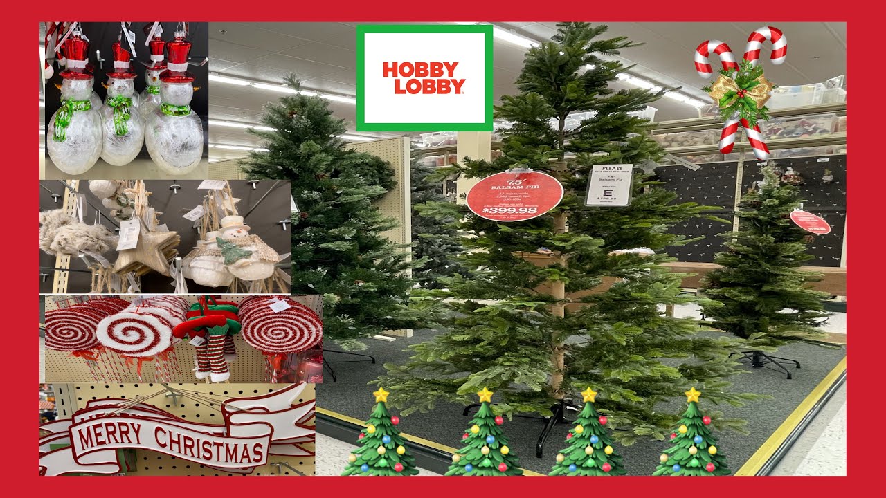 Hobby Lobby Christmas 2022 Commercial 🎄Hobby Lobby 🎄 Christmas Decors 2021 ~ Xmas Trees * New In Stock - Youtube