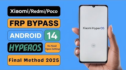 ALL REDMI/XIAOMI HYPEROS/MIUI 14 FRP BYPASS WITHOUT PC | HYPEROS FRP UNLOCK। NO NEED SECOND SPACE