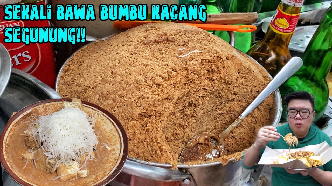 GAK PELIT!! KASIH BUMBU KACANG NYA BANYAK BANGET.. KETOPRAK PALING VIRAL DI TJ. DUREN!!