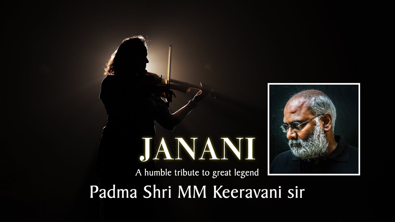 Janani   A humble tribute to Padma Shri MM Keeravani Sir   Roopa Revathi Ft Sumesh Anand  RRR