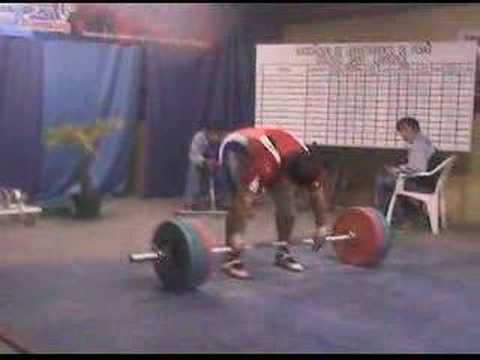 Jorge garcia 140 kilos weighlifting