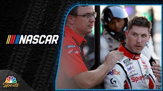 Denny Hamlin, Martin Truex experience divergent Joe Gibbs Racing strategies | Motorsports on NBC