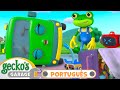 Consertos no Dia da Reciclagem | 1 HORA DO GECKO | Garagem do Gecko | Desenhos Animados em Português