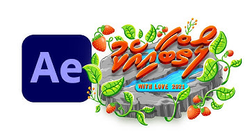 With Love 2021 Campaign Logo Animation Process | Adobe After Effects