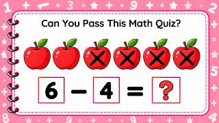 ➖ Can You Pass This Subtraction Quiz 🧠 Fun Math Quiz for Kids News