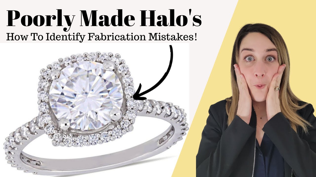 Engagement Ring Shopping Tips -What To Look Out For In Poorly Made Halo ...