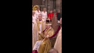 Historic moment as King Charles III is crowned sovereign Historic moment as King Charles III is crowned sovereign