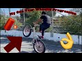 My one Year Wheelie Progression