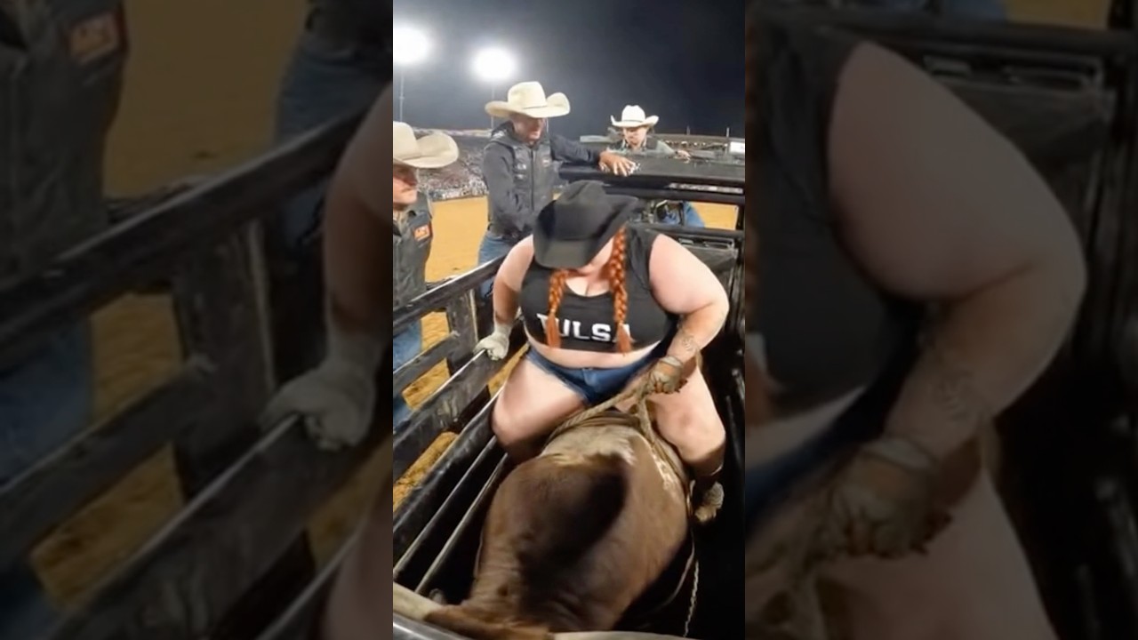 Who Was The Best Female Bull Rider? #bluecollar #funny #rodeos