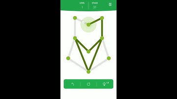 1LINE - one-stroke puzzle game LEVEL 1 STAGE 31-35