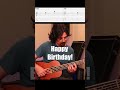 Happy Birthday to You on U-Bass with TABS!