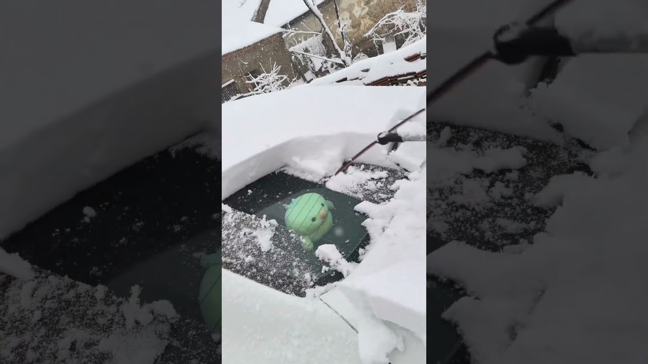 Snow cleaning process for safe roads and clear access 