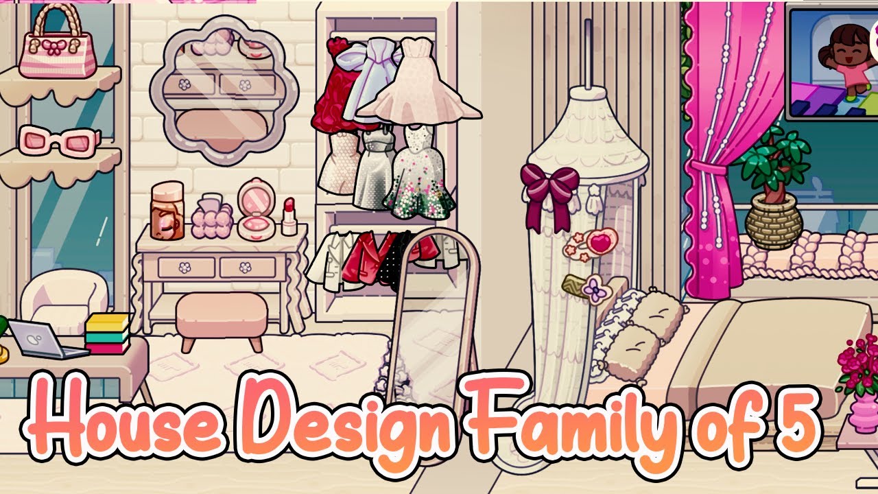 FREE Natural House Design Family of 5 ✨House Maker | Avatar World House Ideas