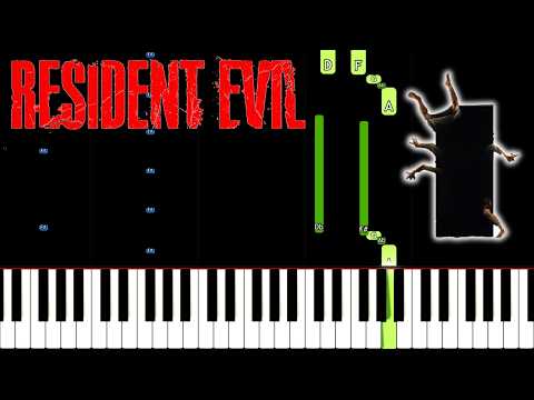 Resident Evil 2026 Movie OST Main Theme - EASY Piano Tutorial