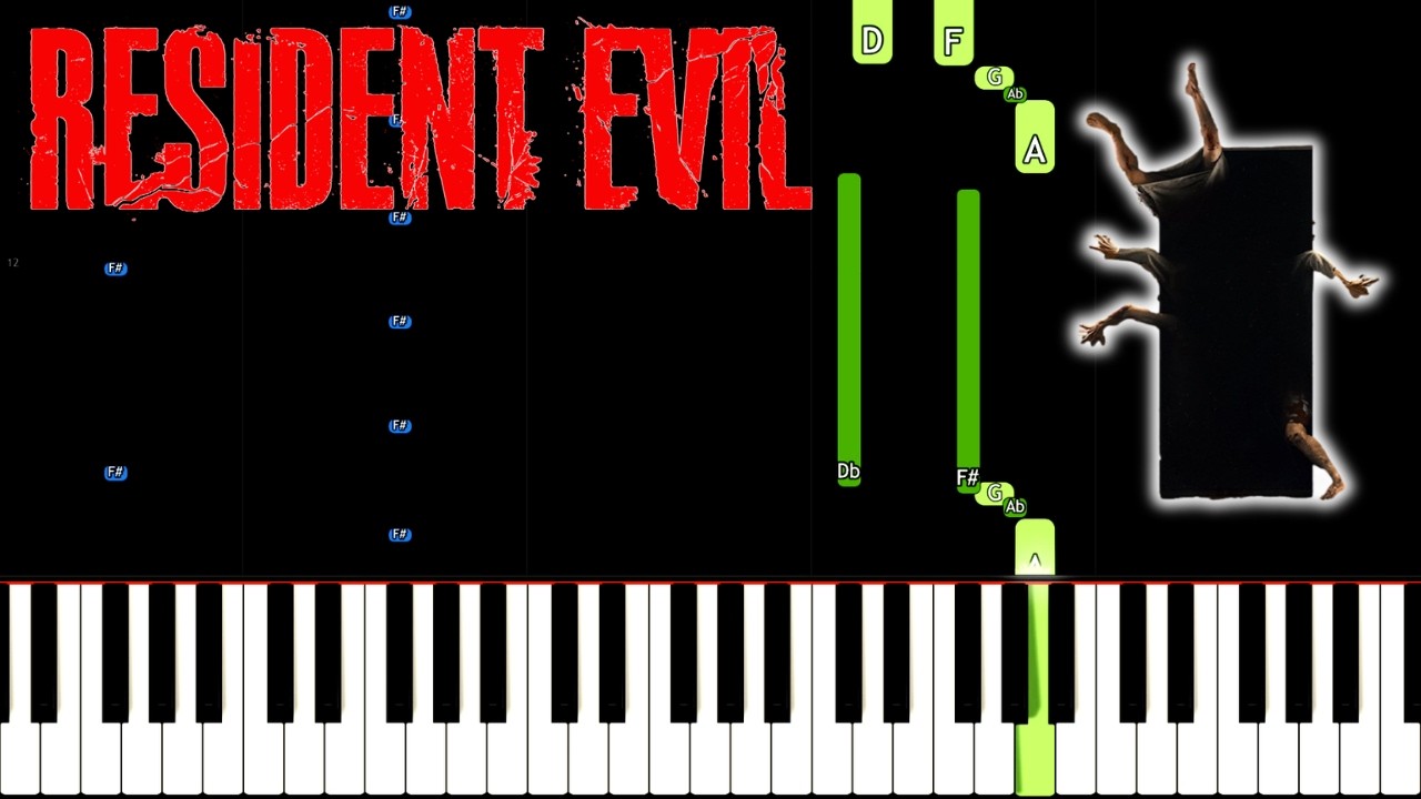 Resident Evil 2026 Movie OST Main Theme - EASY Piano Tutorial - YouTube
