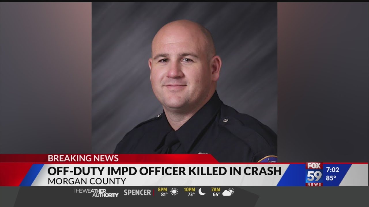 Off-duty IMPD officer killed in crash - YouTube