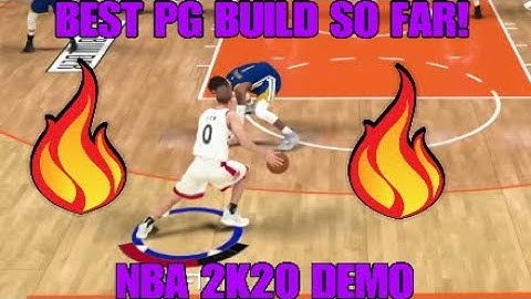 RUSSELL WESTBROOK BUILD IS OP!!! NBA 2K20 DEMO GAMEPLAY SLASHING PLAYMAKER