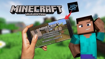 How to Play Minecraft Java on Mobile🔥😱 (No PC Needed)